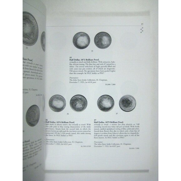 John Rebecca Moores US Coin Collection Sotheby's Catalog 1999 Scripts 7411 - Picture 6 of 9